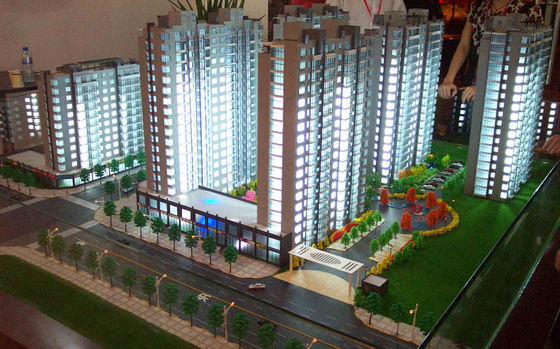 China 3D Beautiful Architectural Model Maker Portable For Residential &amp; Commercial Building supplier