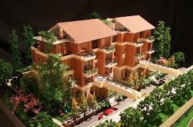 China Apartment Architectural Model Maker , Residential Project Scale Model Making supplier