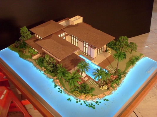 China Land Planning Architectural Model Maker , Tourist Resort Scale Model supplier