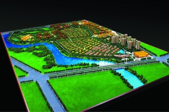 China Durable Architectural Model Maker For Island Planning / Mater Land Planning supplier