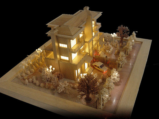 China Architectural Model Maker / Miniature building architectural models , Scale model train supplier