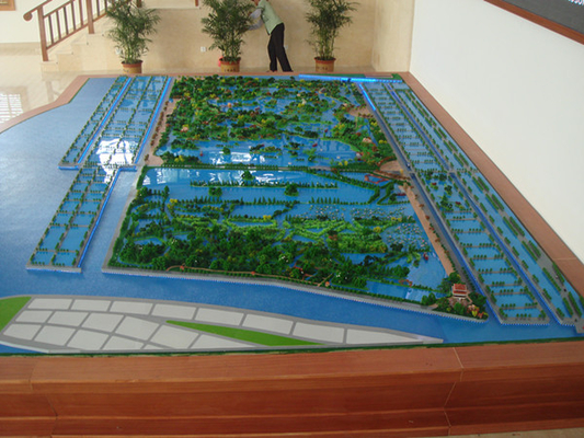 China Nice Architectural Model Supplies Customized For Travel Park Project Layout supplier