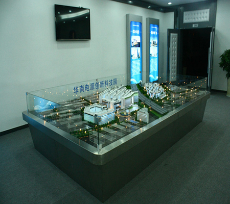 China Beautiful Lighting  Architectural Model Supplies For School Construction Layout supplier