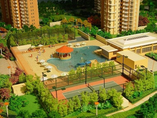 China Miniature  Model Scale Model Scenery For  Garden Scenery Complex Layout supplier
