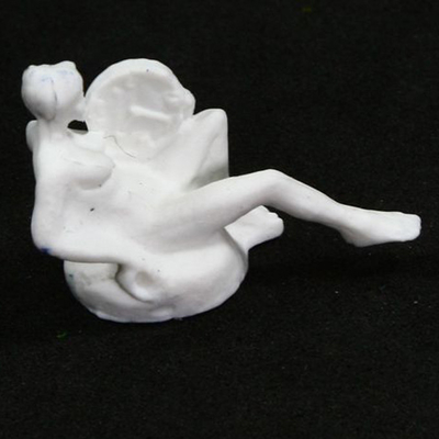 China Miniature B18-01 White Sculpture 3D Model Nude Chinese Ancient Figures For Interior Layout supplier