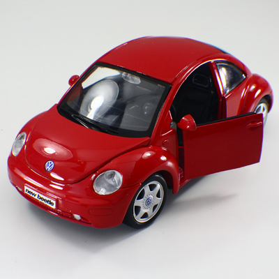China Volkswagen New Beetle C2419 Die cast Alloy Car Custom Scale Model Cars collectible model car supplier