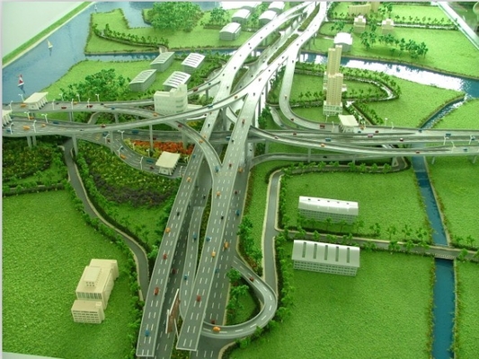 China City Highway landscape Layout model architectural scale models supplies Government Project supplier