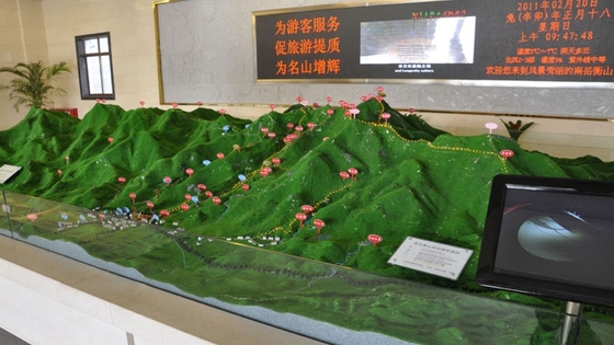 China Travel Miniature City  Models city landscape Layout CE / ROHS / FCC supplier