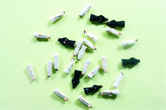 China OEM scale 1:150 Architectural Scale Model People Painted Arab Figures 1.3cm supplier