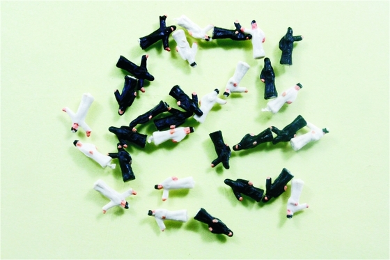 China Custom scale 1:200 Architectural Scale Model People Painted Arab Figures 1.0cm supplier