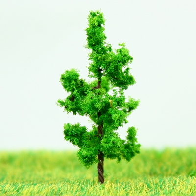 China G3210 N Gauge Train Layout Miniature Model Trees Roadside Green Wire Palm Tree 3.2cm supplier