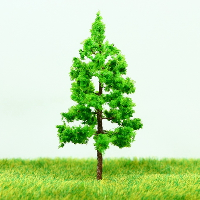 China G6524 HO Railroad Layout Miniature Model Trees Roadside Green Wire Palm Tree 6.5cm supplier