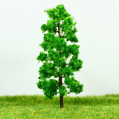 China G8030 HO Railroad Layout Miniature Model Trees Roadside Green Wire Palm Tree 8cm supplier