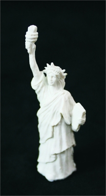 China A13-1 Jade White Desktop Sculpture 3D Scale Model Statue of Liberty supplier