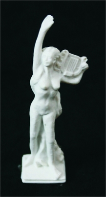 China A13-2 Jade White Sculpture 3D Scale Model Stepping forward Freedom for O Train Layout supplier