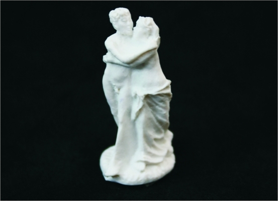 China A13-5 PE Plastic Jade White Sculpture 3D Scale Model Huged Couple supplier