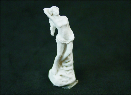 China A13-9 Outdoor Jade White Sculpture 3D Scale Model Western Naked Woman supplier