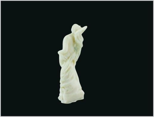 China Custom Jade White Sculpture 3D Scale Model Faerie 1.5*4.5cm MD08  supplier