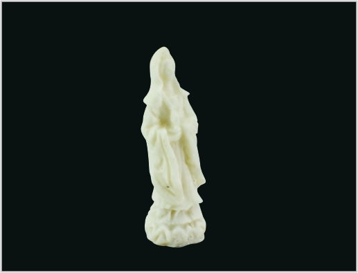 China Custom Jade White Sculpture 3D Scale Model Mother Buddha 1.5*4.5cm MD09 supplier