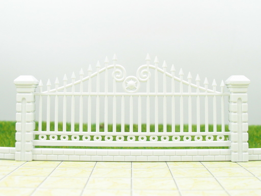 China LG100-02 1:100 3.8cm Custom HO Scale Model Supplies Garden Fence Rail supplier