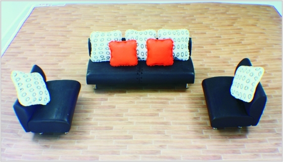 China Architectural Model Furnishings Interior Sofa 1:20/1:25/1:30/1:50/1:75/1:100  supplier