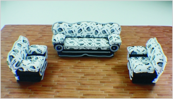 China 1:20/1:25/1:30/1:50/1:75/1:100 Architectural Model Furniture Interior Decorating Sofa supplier