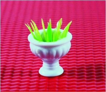 China PY-06 1.3*1.5 Homes Architectural Scale Model Furniture Landscape Plastic Flower Vase supplier