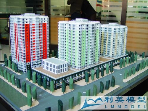 China Residential Massing Design Architectural Model Supplies for Land Use Planning supplier