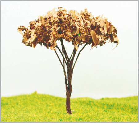 China 9cm Handmade HO Custom Layout model Miniature Model Trees supplier