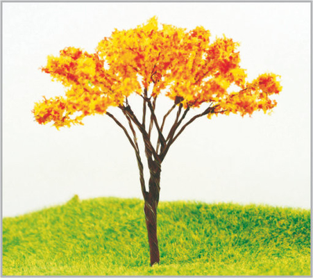 China 9cm Handmade Custom Layout model Miniature Model Trees for model train layout supplier