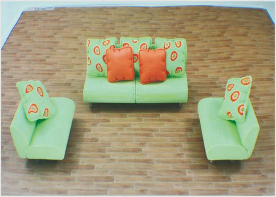 China Custom Architectural Model Furniture Sofa For Model Layout And Doll House supplier