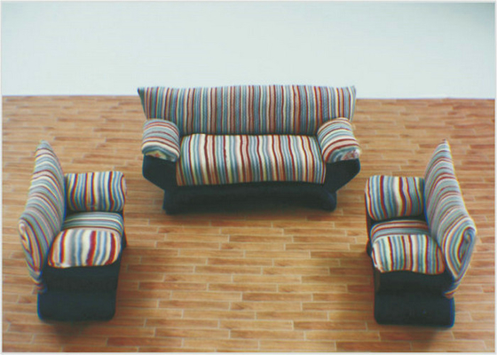 China SF171 Soft Pottery Mini Sofa With Lively And Nature Architectural Model Furniture supplier