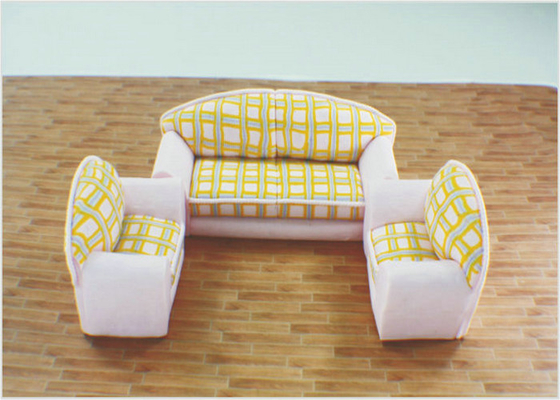 China 1 : 30 / 1 : 50 / 1 : 75 / 1 : 100 Architectural Model Furniture Home Design Ceramic Sofa supplier