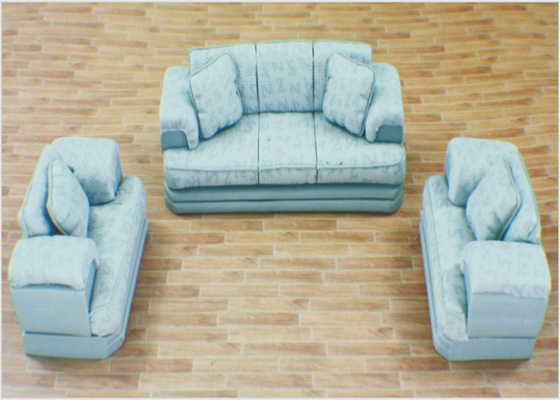 China Fashion Streak Architectural Model Furniture Interior Pottery Sofa For Model Layout supplier