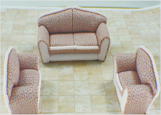 China European Pattern Architectural  Model  Furniture Home Furnishing Ceramic Art Sofa SF216 supplier