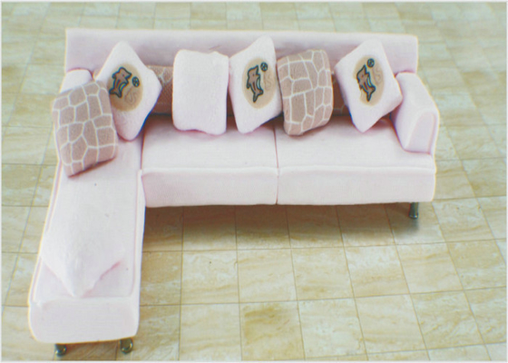 China Cartoon Simulation Architectural Model Furniture Interior Decorating Sofa SF223 supplier