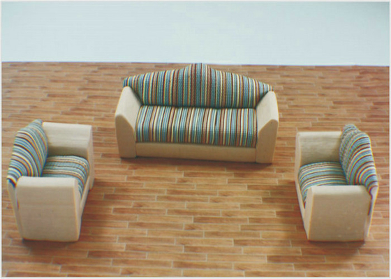 China Fashion Streak Architectural Model  Furniture Living Room Ceramic Art Sofa supplier