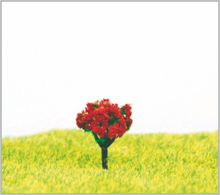 China 1.8cm Custom Purple Plastic Miniature Model Trees In Hand Made S3918 supplier