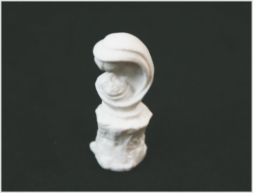 China Jade White Sculpture 3D Scale Model for Ho Train Layout B18-03 supplier