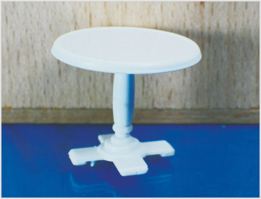 China 0330-04 O Scale Modern Homes Architectural Scale Model Furniture Round Table supplier