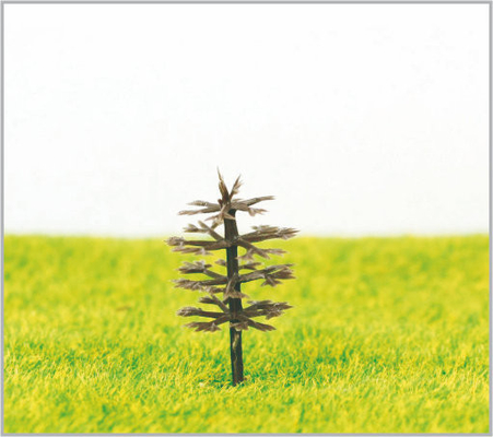 China B35 O Scale Train Layout Miniature Model Trees Roadside Plastic Rods 3.5cm supplier