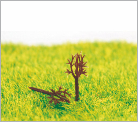 China G20 HO Scale Railroad Layout Miniature Model Trees Roadside Plastic Rods 2cm supplier