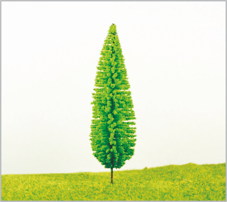 China SA110 Train Track Layouts Miniature Model Trees Avenue Christmas Pine 9cm / 11cm / 8cm / 6cm supplier