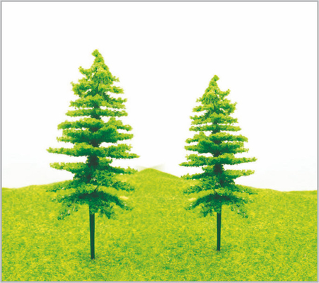 China S52AG / S51BG OO Scale Train Track Layout Miniature Model Christmas Pine 11cm / 9cm supplier