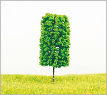 China O Scale Train Layout Miniature Model Trees Avenue Landscape Tree 7cm / 6cm / 5cm / 4cm supplier