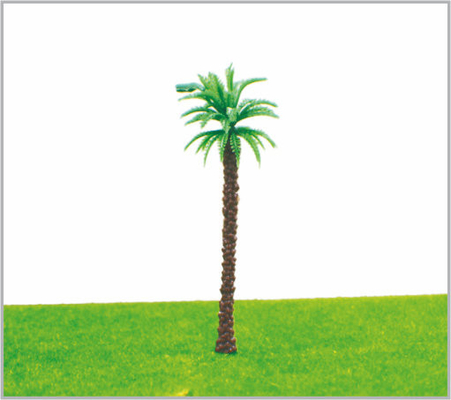 China M004 OEM HO Train Layout Miniature Model Trees Yellow Green Avenue Coconut Tree 9cm supplier