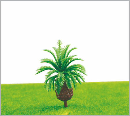China M018 Miniature Scale Model Trees Green Avenue Planting Wire Pine Tree 4cm supplier