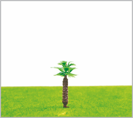 China M014 Train Station Layout Miniature Model Scale Trees Green Avenue Palms Tree 3cm supplier