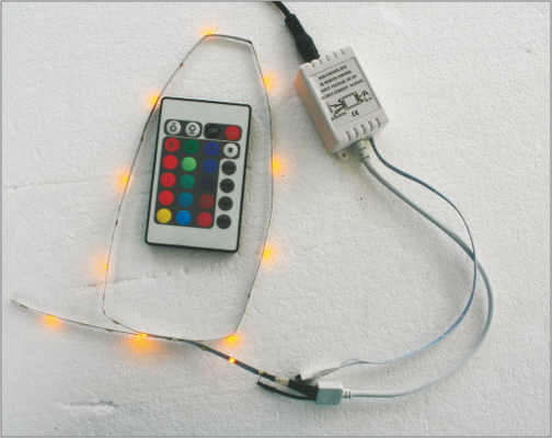 China LM009 12V Miniature Modeling Tools RGB Controller for N Train Station Layout supplier