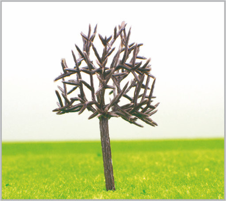 China B6030 N Gauge Train Layout Miniature Model Trees Roadside Green Plastic Street Trees 6cm supplier